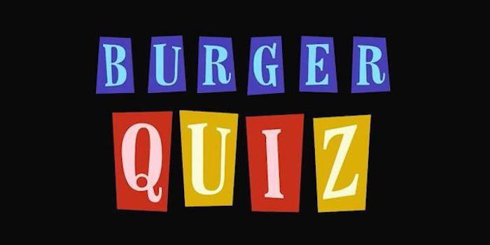 « Burger Quiz » du 17 novembre 2021 