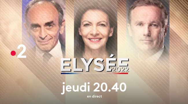 Audience « Élysée 2022 » du 17 mars 2022
