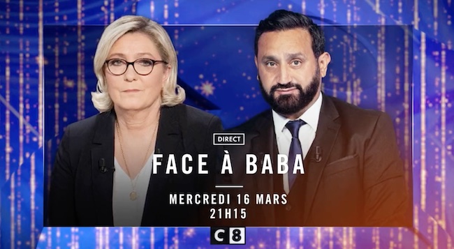 « Face à Baba » avec Marine le Pen 