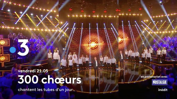 « 300 chœurs chantent les tubes d’un jour »