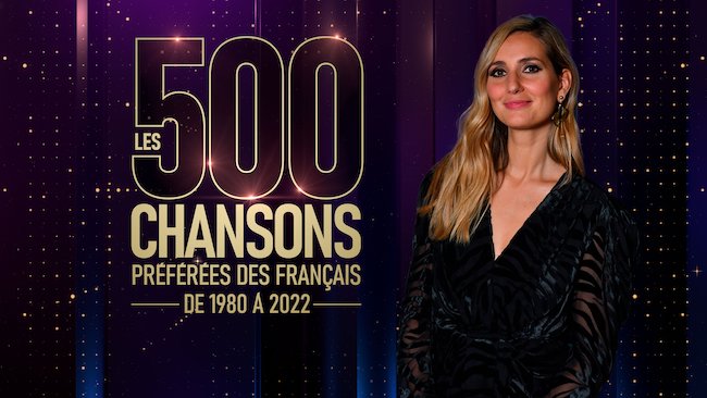 « Les 500 chansons préférées des Français de 1980 à 2022 »