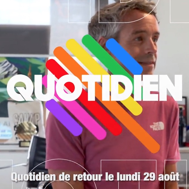 Audience TPMP, Quotidien et "C à vous" du 30 août 2022