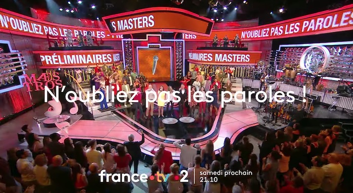 « N'oubliez pas les paroles » préliminaires des masters