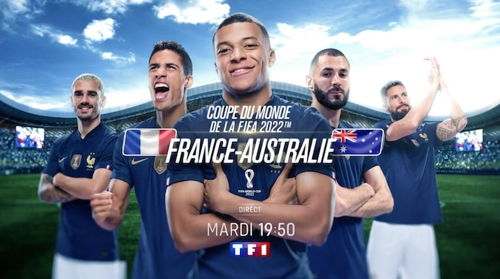Carton d'audience pour France / Australie 