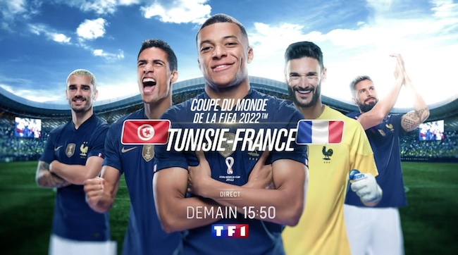 Coupe du Monde 2022 : Tunisie / France et Australie / Danemark 