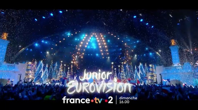 Eurovision Junior 2022 aujourd'hui en direct sur France 2 