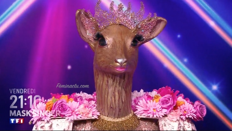 « Mask Singer » : derrière la biche se cache... Aurélie Konaté ...