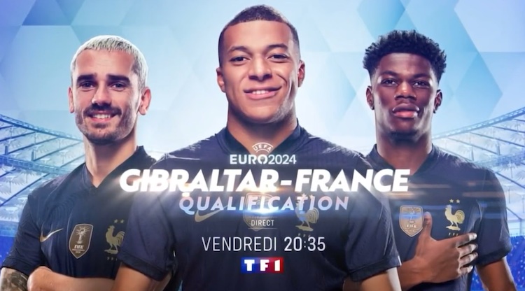Qualification EURO 2024 du 16 juin 2023 : Gibraltar / France en direct