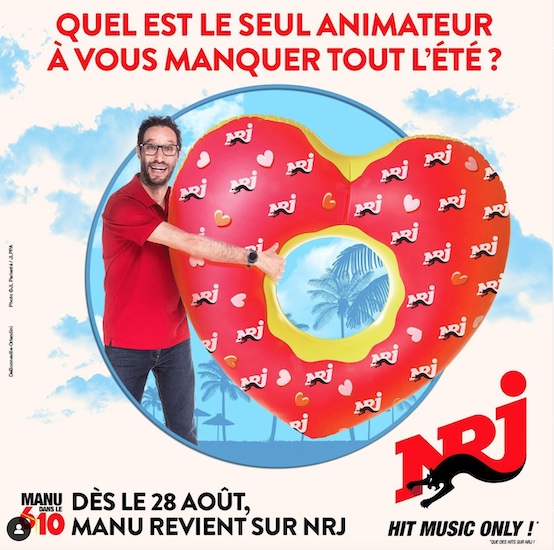 Nouvelle équipe de « Manu dans le 6-10 » sur NRJ