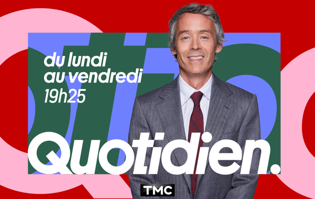 Audience « Quotidien »sur TMC : semaine de lancement historique !