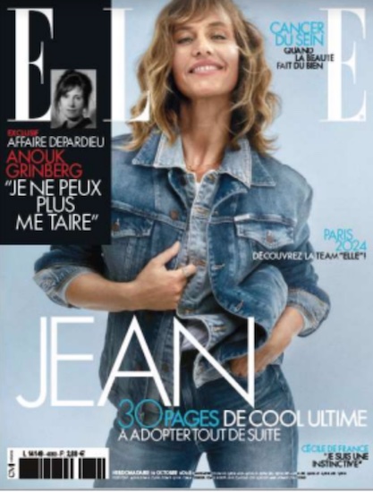 Magazine « ELLE » : au sommaire du nouveau numéro à paraître le 12 octobre 2023