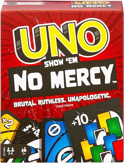 UNO présente "UNO NO MERCY", une version sans pitié et impitoyable !