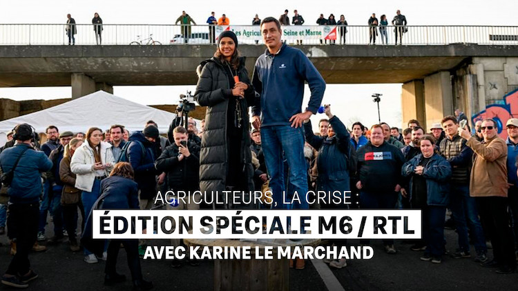« Agriculteurs la crise » : émission spéciale avec Karine Le Marchand ce dimanche 4 février 2024 sur M6 !