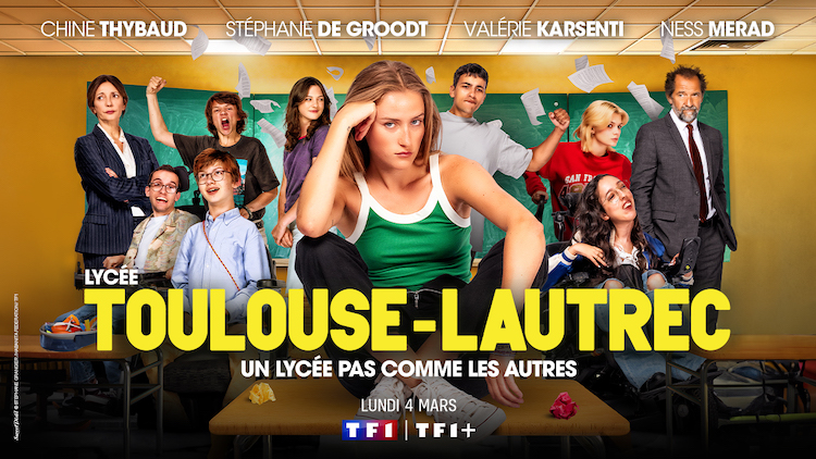 La saison 2 inédite de "Lycée Toulouse-Lautrec" dès le lundi 4 mars 2024 à 21h10 sur TF1