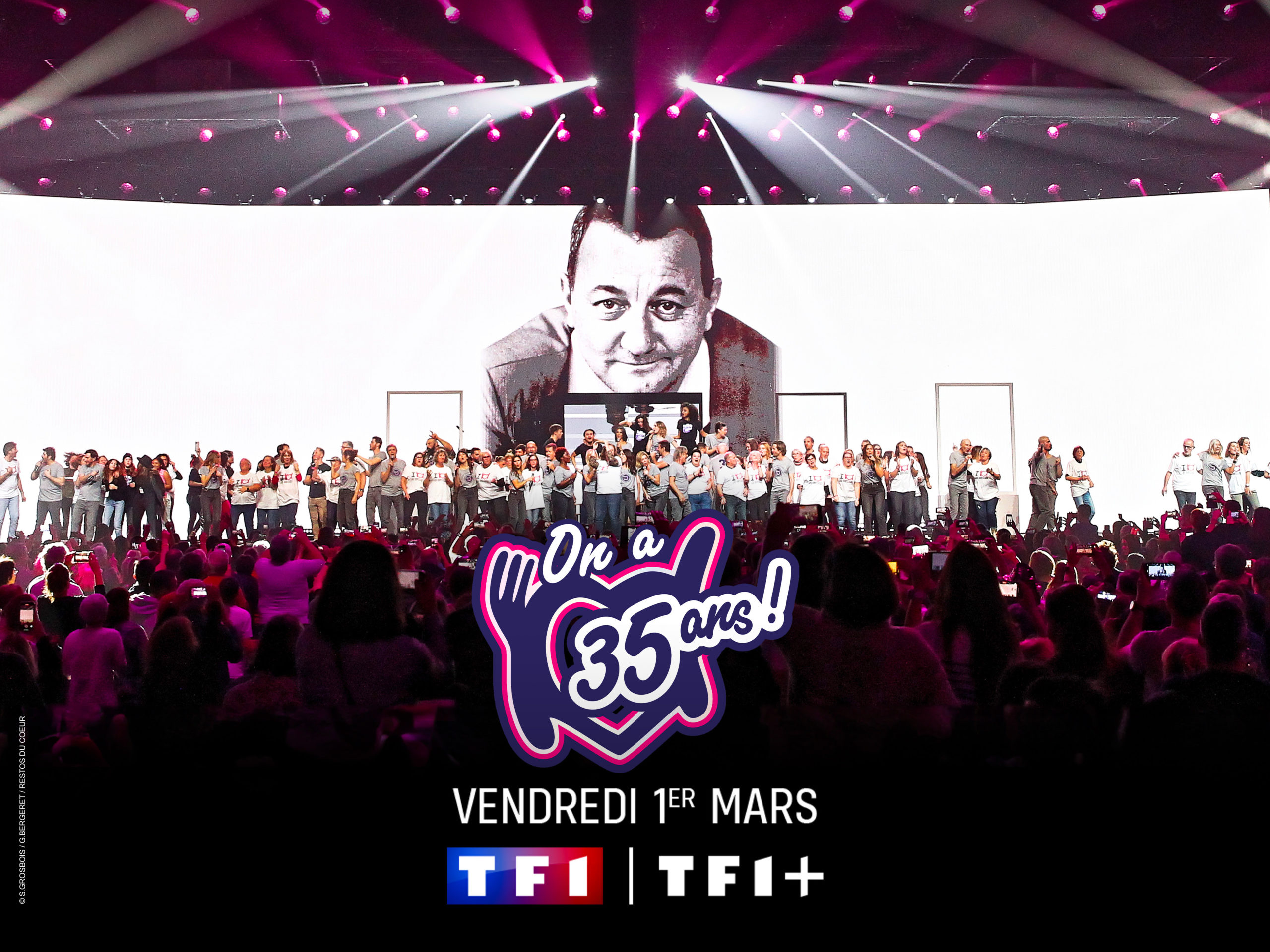 « On a 35 ans », le spectacle des « Enfoirés » est disponible en replay ! Et c'est une première !