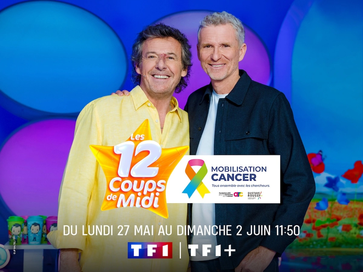 « 12 coups de midi » spéciale "Mobilisation cancer" du 27 mai au 2 Juin 2024
