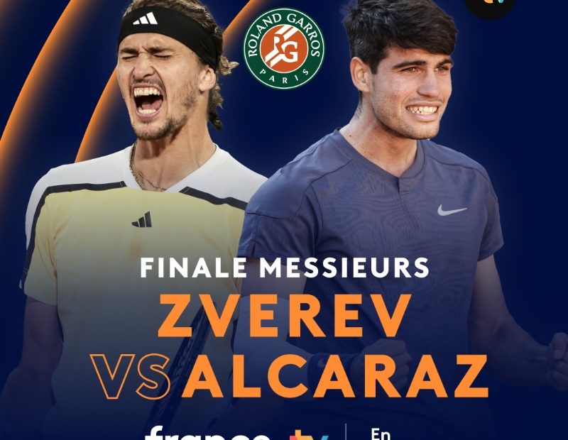 Roland Garros finale messieurs 2024 Zverev ⚡️ Alcaraz
