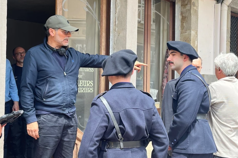 Début de tournage de "La bonne étoile".