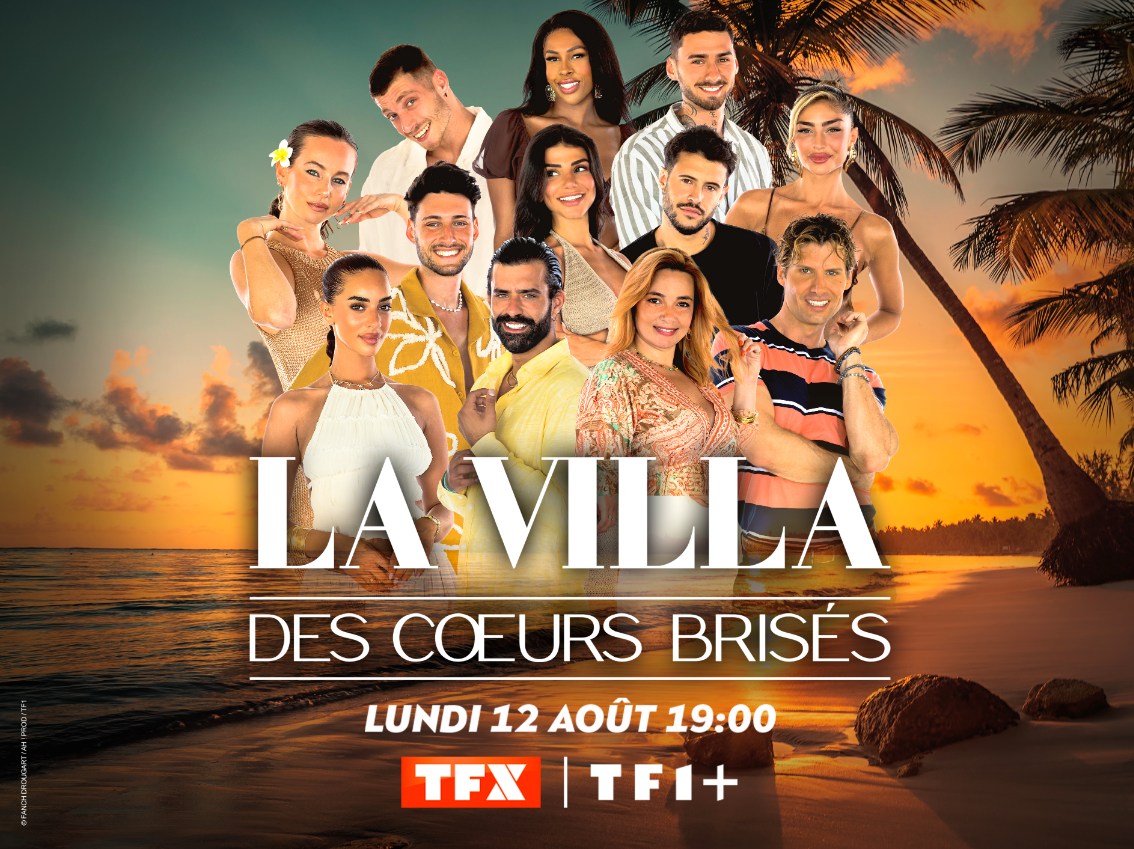 « La villa des coeurs brisés » est de retour le 12 août 2024 sur TFX