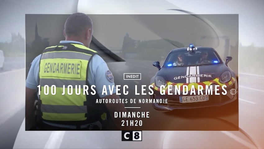 00 jours avec les gendarmes de l'autoroute de Normandie