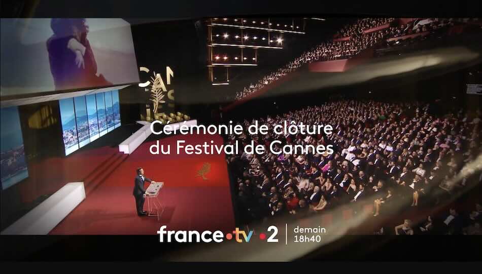 Cérémonie de clôture du Festival de Cannes