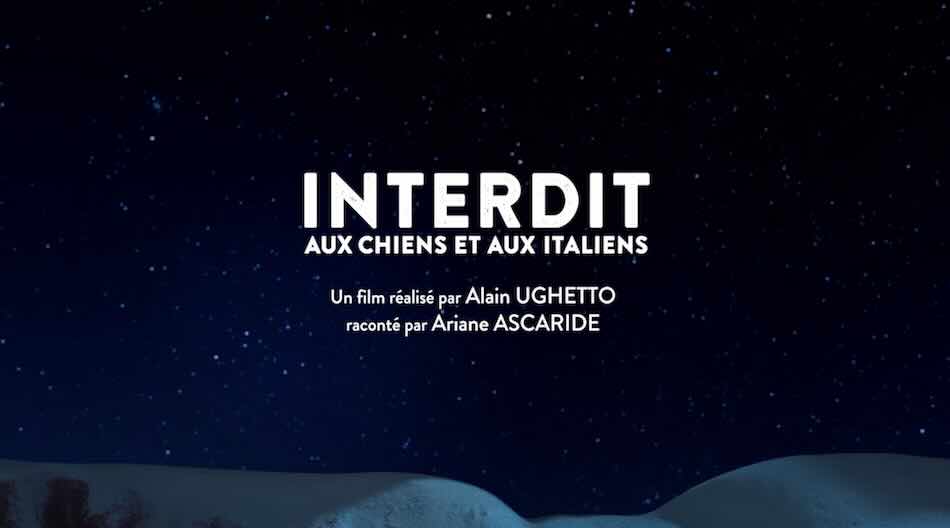 « Interdit aux chiens et aux Italiens »