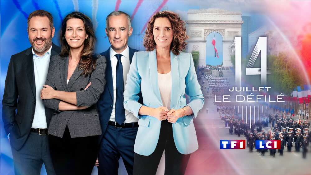 Défilé du 14 juillet 2025 : sur quelle chaîne et à quelle heure le suivre en direct, live et streaming ?