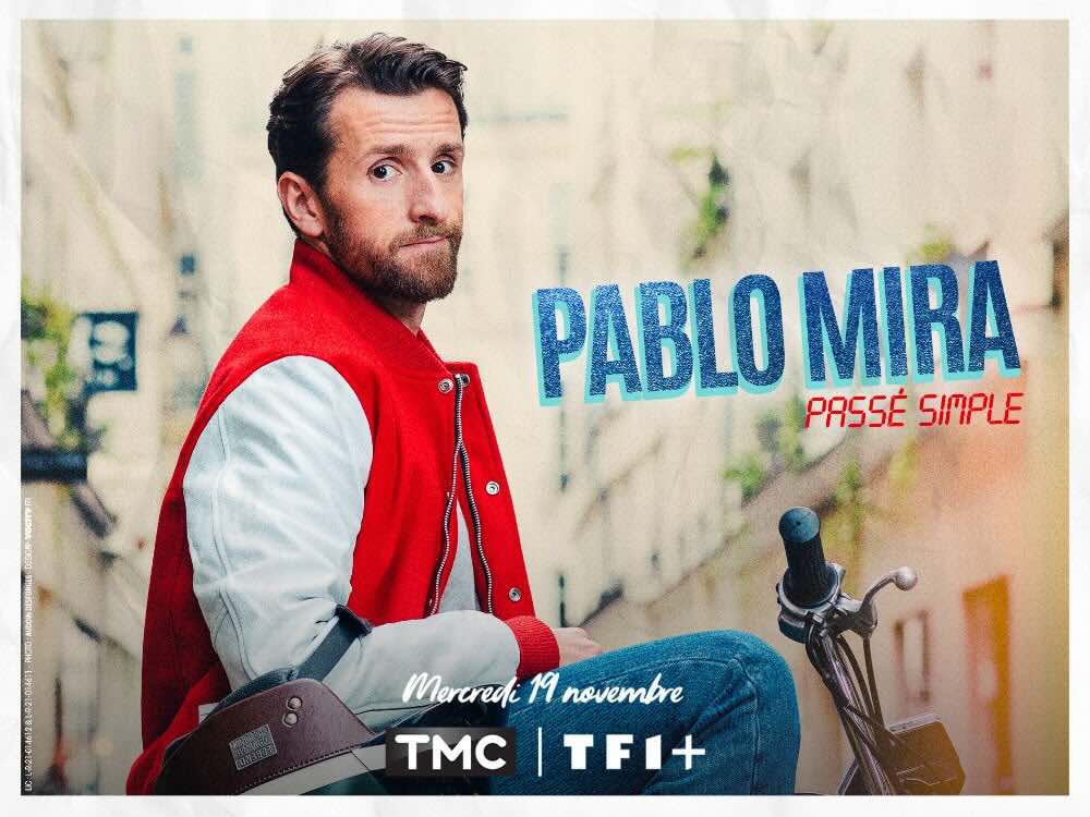 Le spectacle de Pablo Mira "Passé simple" diffusé ce soir, mercredi 19 novembre, sur TMC Le spectacle de Pablo Mira "Passé simple" diffusé ce soir, mercredi 19 novembre, sur TMC