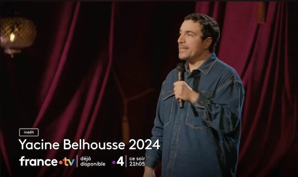 Yacine Belhousse sur la scène de L'Européen : un spectacle à découvrir ce soir, mardi 4 novembre, sur France 4 !