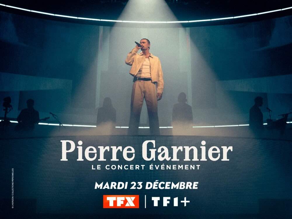Pierre Garnier : le concert évènement de l’Accor Arena diffusé le 23 décembre 2025 sur TFX ! En voilà un joli cadeau pour les fêtes. Pierre Garnier : le concert évènement de l’Accor Arena diffusé le 23 décembre 2025 sur TFX !
