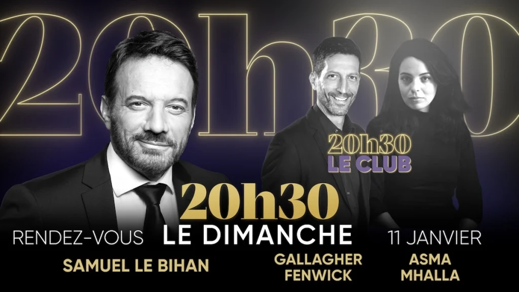 « 20h30 le dimanche » du 11 janvier 2026 :
