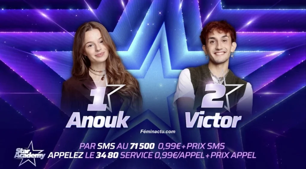 « Star Academy » du 7 janvier 2026 nommés