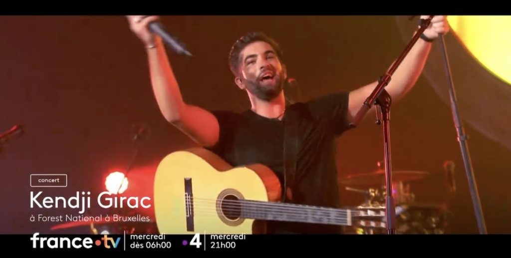 Kendji Girac à Forest National
