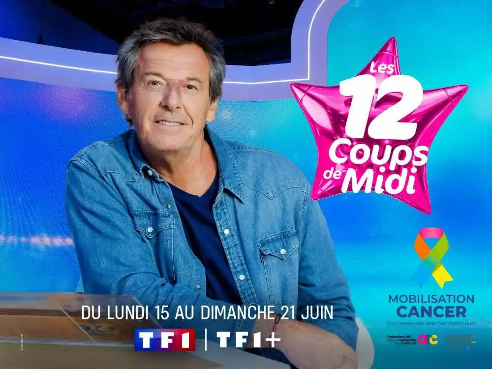 « Les 12 coups de Midi » : semaine spéciale "recherche contre le cancer" du 15 au 21 juin 2026