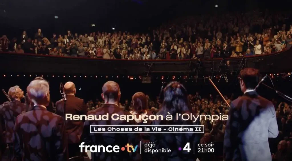 Renaud Capuçon à l'Olympia : ce soir France 4 rediffuse le concert "Les Choses de la vie - Cinéma II"