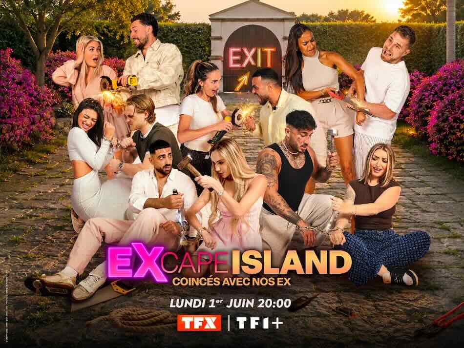 "Excape Island : coincés avec nos ex" "Excape Island : coincés avec nos ex"