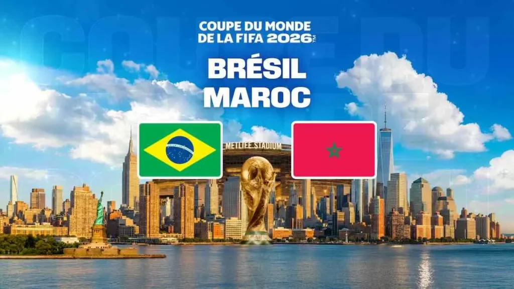 Coupe du monde de football "Brésil / Maroc" : à quelle heure et sur quelle chaîne suivre le match en direct, live et streaming gratuit ?