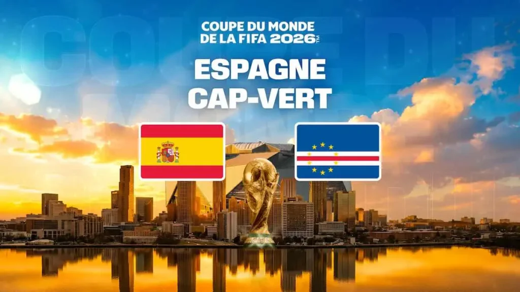 Coupe du monde de football "Espagne / Cap Vert"