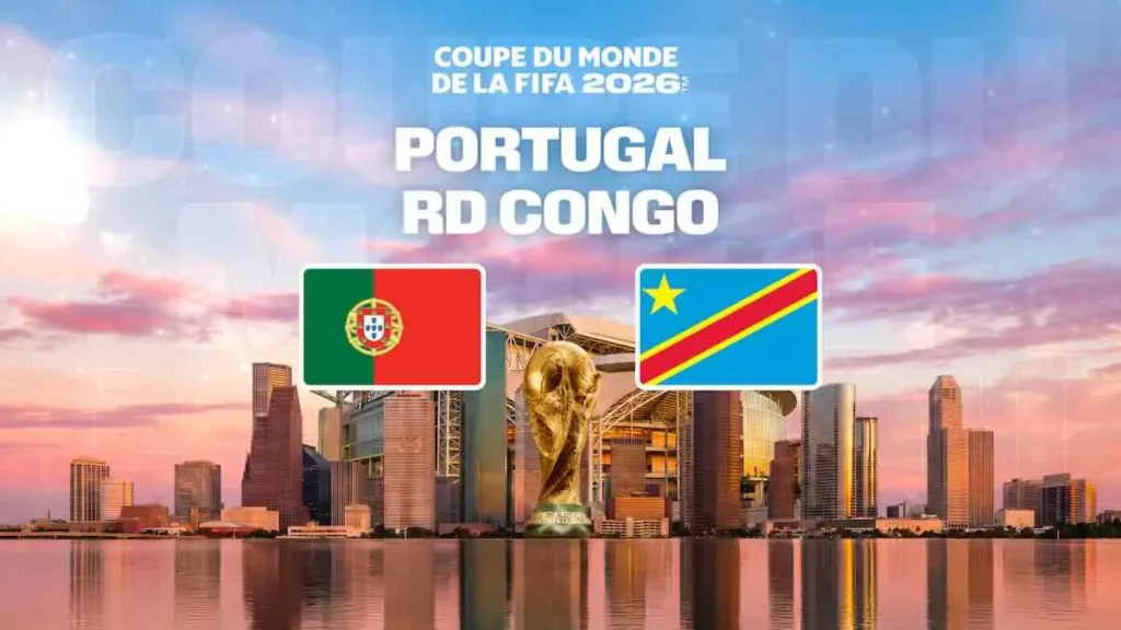Coupe du monde de football "Portugal / RD Congo " : le match en direct, live et streaming gratuit ! Suivez le score en temps réel